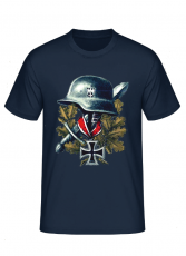 Wehrmacht Stahlhelm T-Shirt