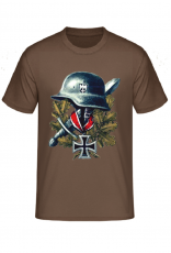 Wehrmacht Stahlhelm T-Shirt