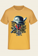 Wehrmacht Stahlhelm T-Shirt