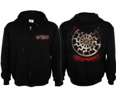 Schwarze Sonne Kapuzenjacke