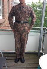 M44 Erbsentarn Waffen-SS 1943-1945 Feldjacke