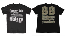 Lasst die Katzen los 88 Millimeter überlegene Feuerkraft Tiger Panzer T-Shirt