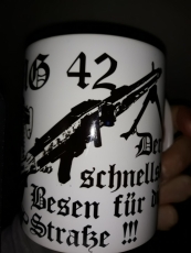 MG 42 Der schnellste Besen für die Straße 4 Tassen