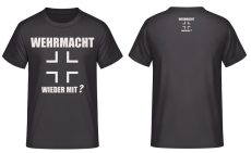 Wehrmacht wieder mit? Balkenkreuz T-Shirt
