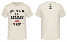 I have no fear the German is here schwarz weiss rot T-Shirt