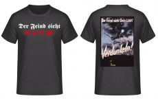 Der Feind sieht dein Licht Verdunkeln T-Shirt