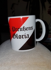 Preußen Adler Schwarz, Weiss, Rot - Preußens Gloria! Tasse