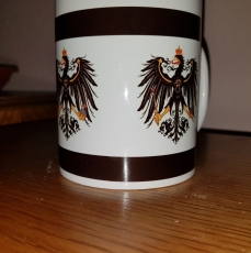 Preußen Flagge - 4 Tassen(Rundumdruck 3x Preußen Adler)