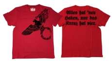 Alles hat ein Haken nur das Kreuz hat 4 T-Shirt