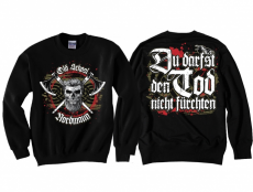 Nordmann du darfst den Tod nicht fürchten Pullover