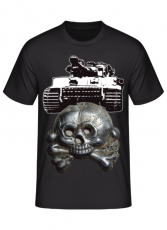 Tiger Panzer Totenkopf T-Shirt