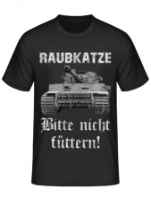 Tiger Panzer Raubkatze Bitte nicht füttern T-Shirt
