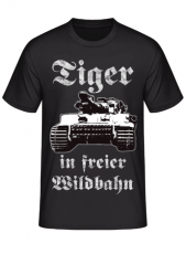 Tiger Panzer in freier Wildbahn T-Shirt