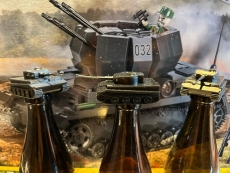 Tiger Panzer Bierdeckel