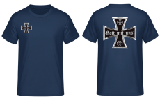 Gott mit uns Eisernes Kreuz T-Shirt
