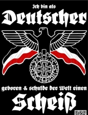 Deutscher Reichsadler 80 Aufkleber