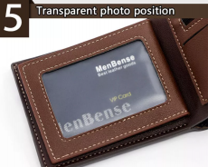 Schwarz Weiss Rot Geldbörse