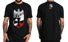 Reichsadler schwarz weiss rot T-Shirt