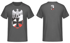 Reichsadler schwarz weiss rot T-Shirt