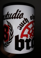 Sonnenstudio 88 Auch ohne Sonne braun Tasse