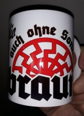 Sonnenstudio 88 Auch ohne Sonne braun Tasse