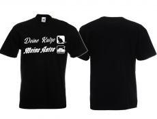 Tiger Panzer Deine Katze Meine Katze T-Shirt