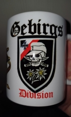 Gebirgsjäger Gebirgsdivision Tasse