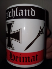 Deutschland meine Heimat 4 Tassen