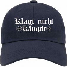 Klagt nicht kämpft Mütze