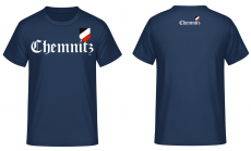 Chemnitz(Wunschdruck möglich) schwarz weiss rot T-Shirt