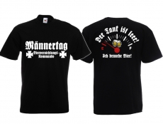 Männertag Herrentag Der Tank ist leer ich brauche Bier T-Shirt