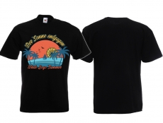 Der Schwarzen Sonne entgegen White Boy Sommer T-Shirt