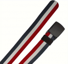 Schwarz Weiss Rot Gürtel