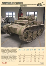 Kalender Deutsche Panzer 2025