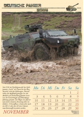 Kalender Deutsche Panzer 2025