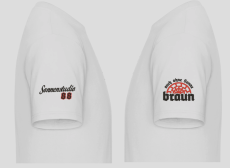 Sonnenstudio 88 Auch ohne Sonne braun Ärmel T-Shirt