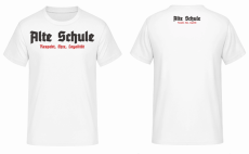 Alte Schule Respekt Ehre Loyalität T-Shirt