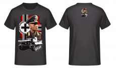 Erwin Rommel Tiger Panzer Afrika T-Shirt