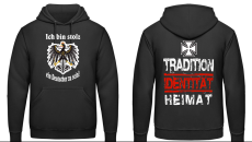 Ich bin stolz ein Deutscher zu sein Kapuzenpullover