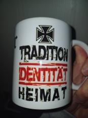 Deutscher durch die Gnade Gottes schwarz weiss rot 4 Tassen