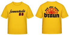 Sonnenstudio 88 Auch ohne Sonne braun Kinder T-Shirt