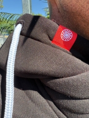 Schwarz Weiss Rot Schwarze Sonne Kapuzenpullover