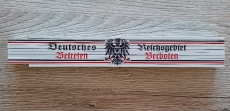 Deutsches Reichsgebiet Betreten verboten Zollstock