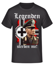 Erwin Rommel Legenden sterben nie T-Shirt Größe XXL