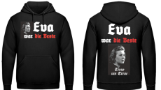 Eva war die Beste Kapuzenpullover