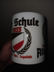 Alte Schule 1933 schwarz weiss rot 4 Tassen