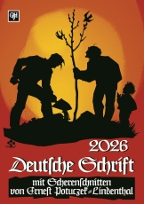 Kalender Deutsche Schrift 2026