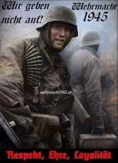 Wehrmacht 1945 10 Aufkleber