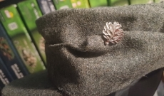 Wehrmacht FELDMÜTZE M43 FELDGRAU mit Eichenlaub