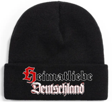 Heimatliebe Deutschland Wintermütze